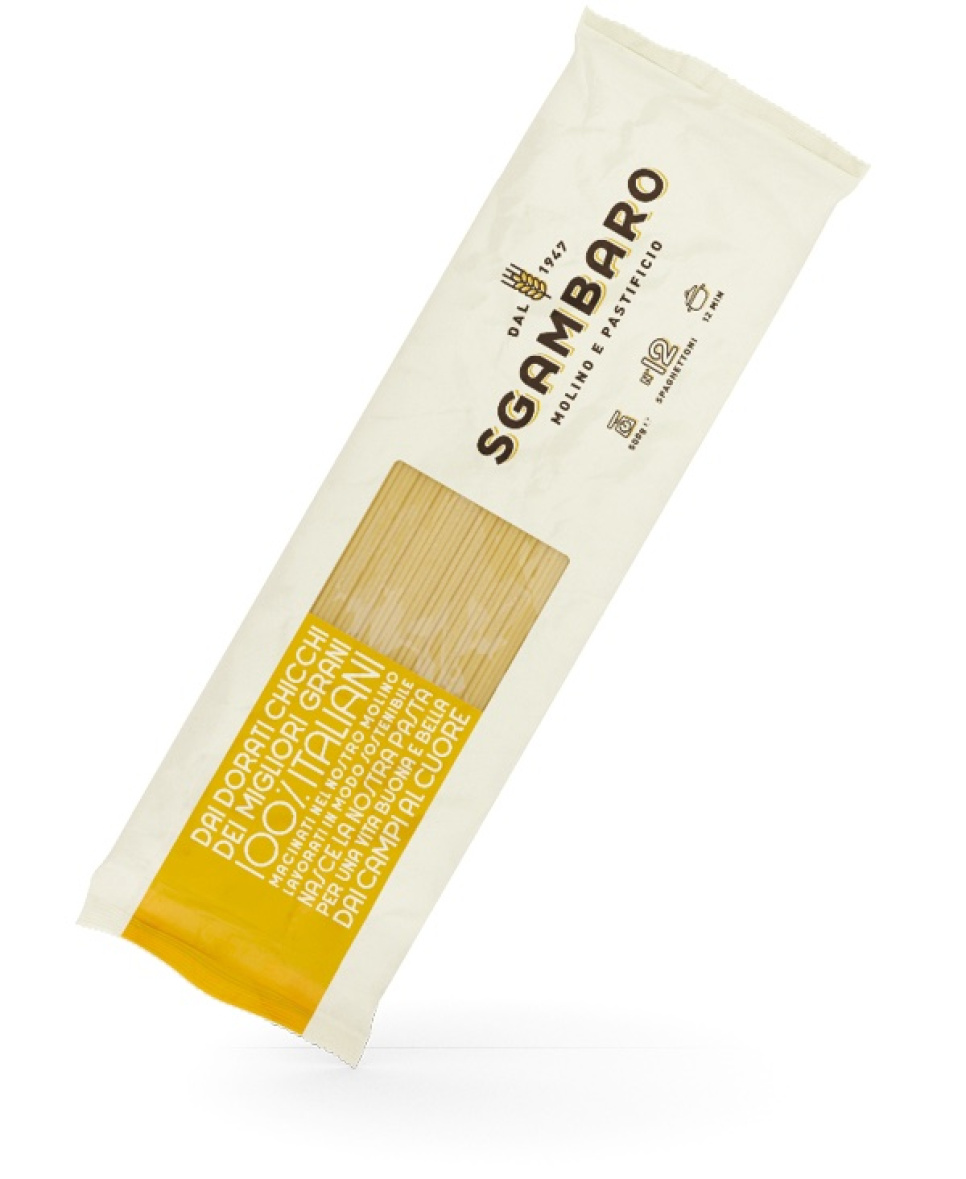 Spaghettoni Linea Gialla Marco Aurelio, 500g - Sgambaro i gruppen Matlaging / Kolonial hos The Kitchen Lab (2022-27897)