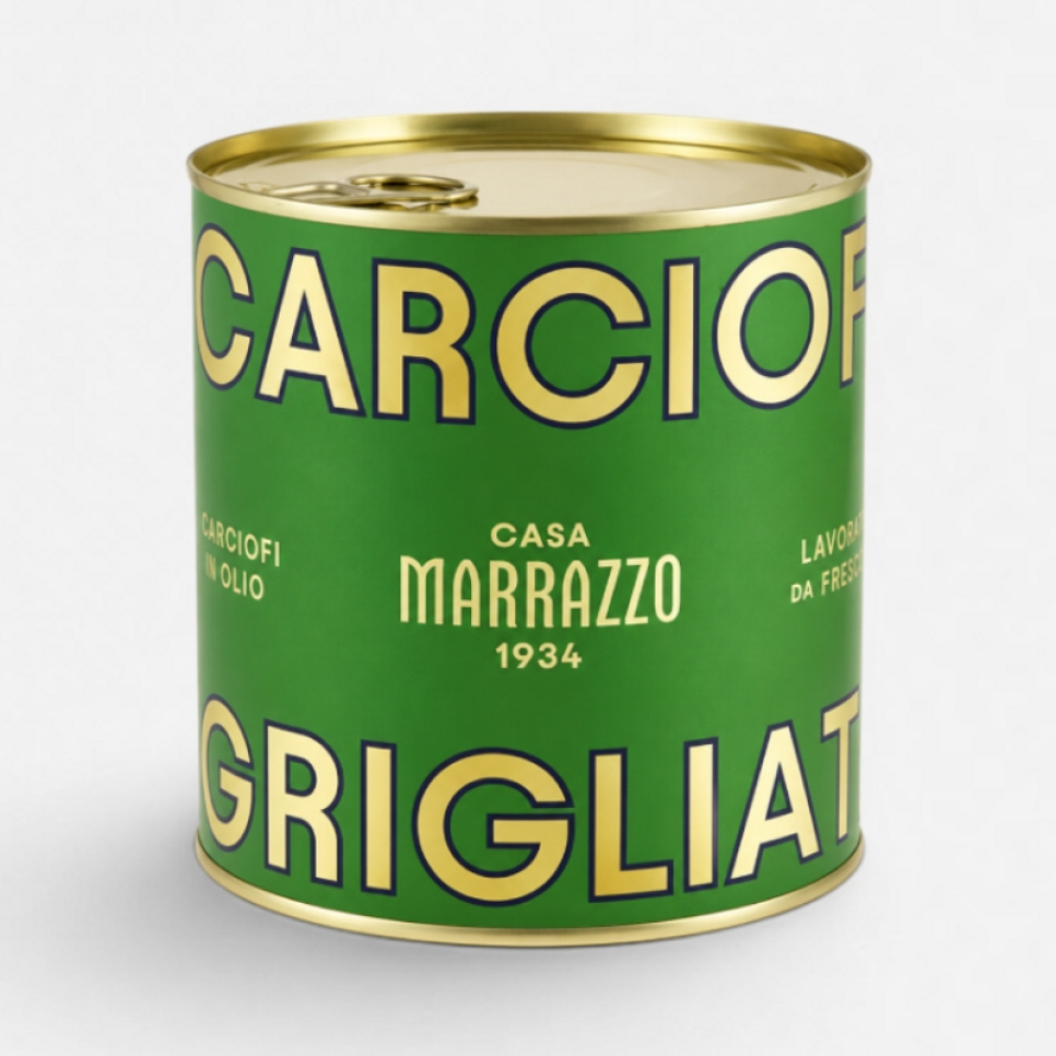 Grillet Artisjokk i Biter, Carciofi Grigliati, 750 g - Casa Marrazzo i gruppen Matlaging / Kolonial hos The Kitchen Lab (2022-35982)