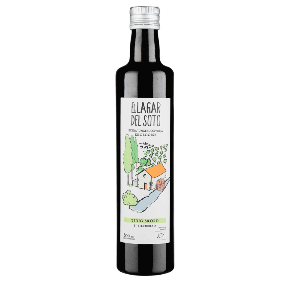 Økologisk olivenolje, tidlig høsting, 500 ml - Jacoliva Lagar del Soto i gruppen Matlaging / Kolonial hos The Kitchen Lab (2042-25775)
