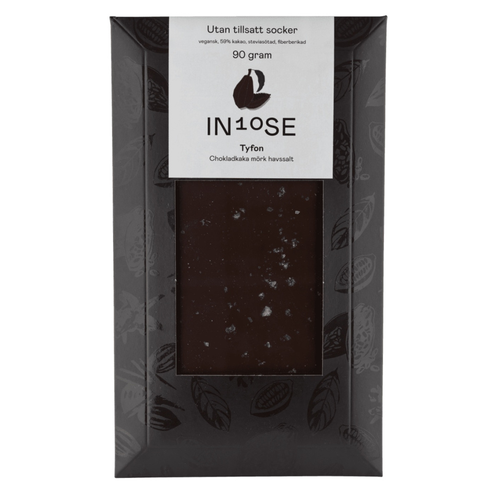 Mørk sjokolade med havsalt, 90g - IN10SE i gruppen Matlaging / Kolonial hos The Kitchen Lab (2070-26806)