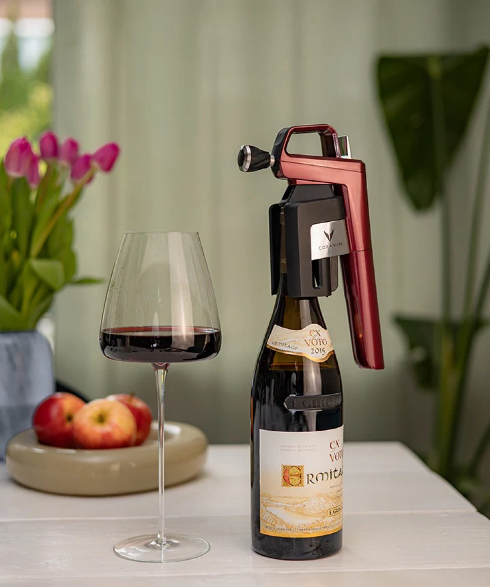 Model timeless six+, Hermitage Red, Limited Edition - Coravin