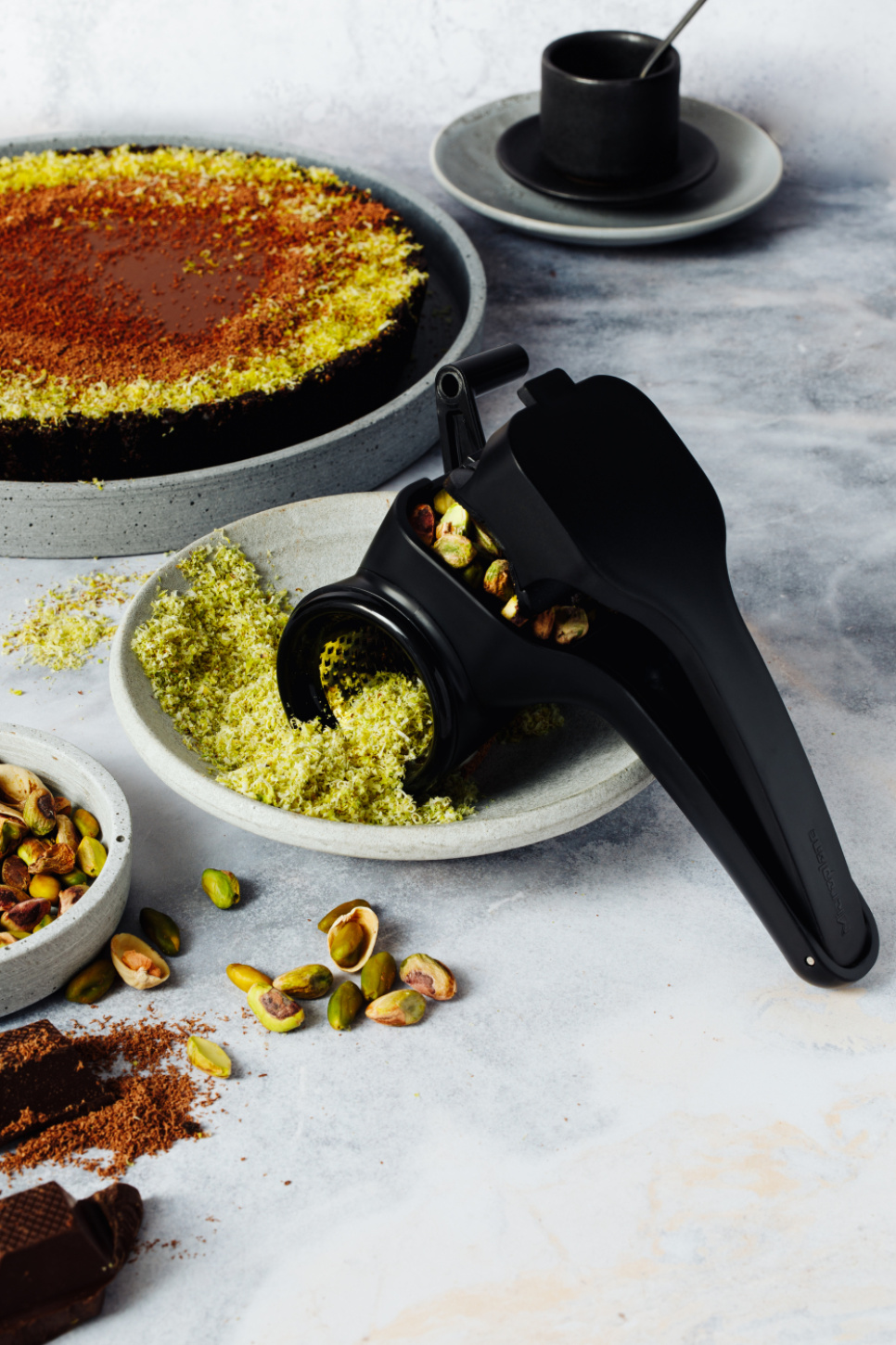 Roterende ostehøvel, parmesanhøvel - Microplane