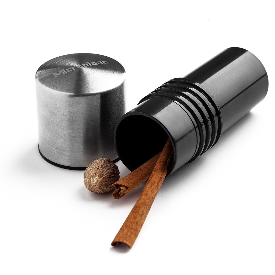 Krydderkvern med oppbevaring, 2in1 - Microplane Krydderkvern med oppbevaring, 2in1 - Microplane