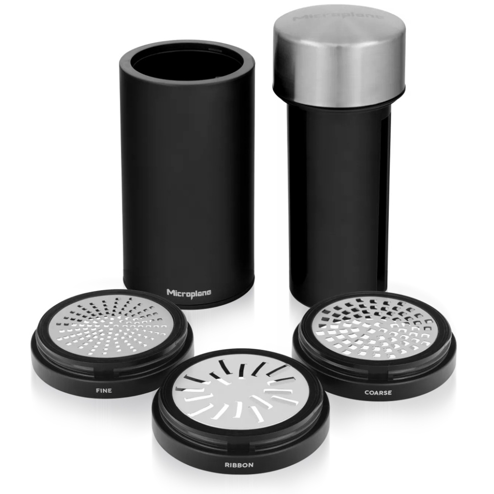 Universalkvern/universalmakuleringsmaskin med tre funksjoner - Microplane Universalkvern/universalmakuleringsmaskin med tre funksjoner - Microplane