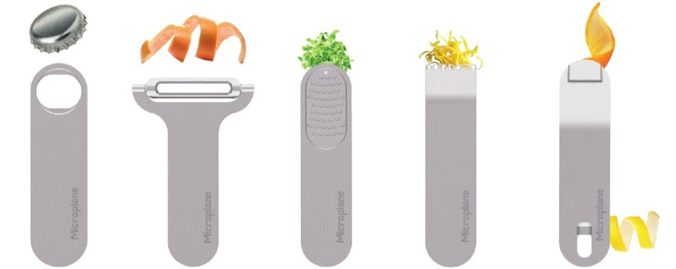 Barverktøy, Style Line, Valnøtt - Microplane