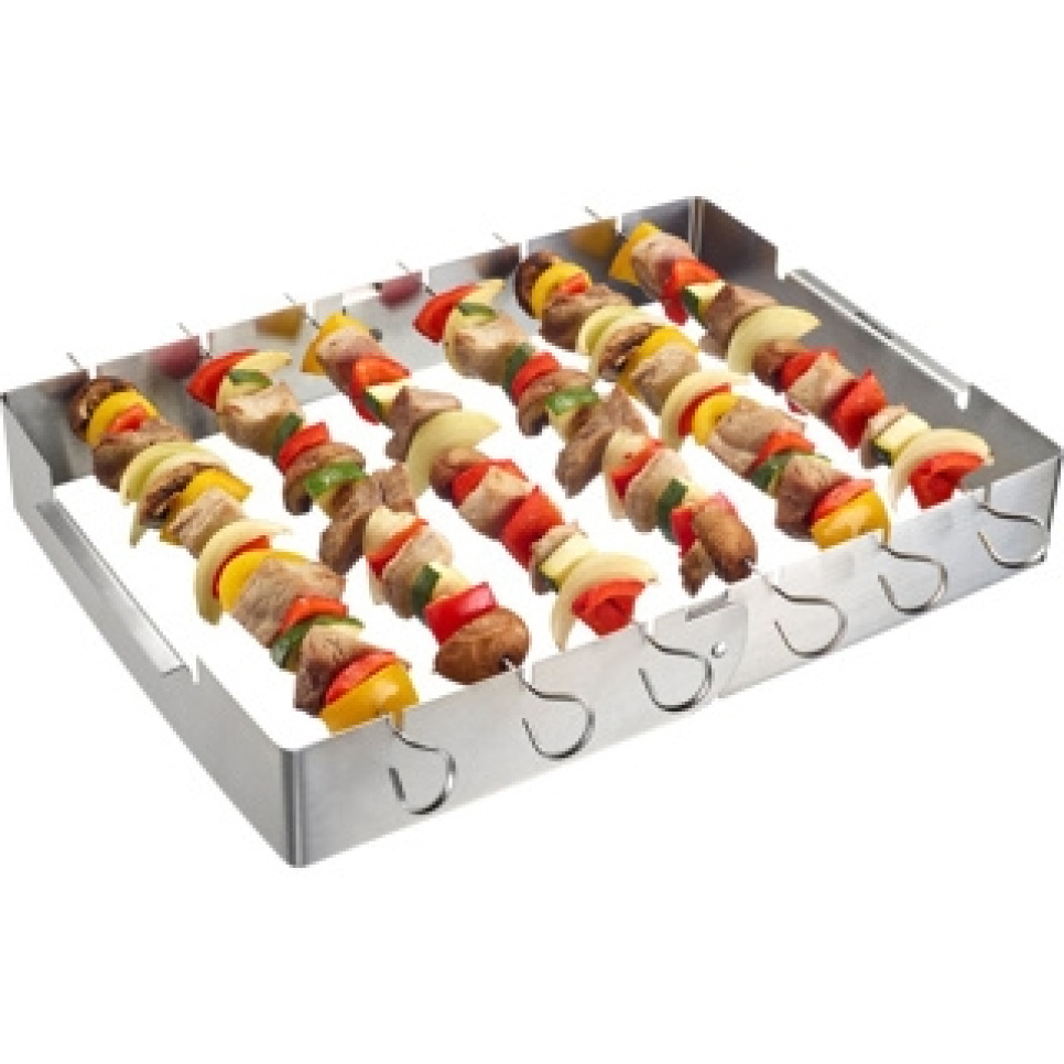 Stativ i rustfritt stål for grillspyd - Westmark Stativ i rustfritt stål for grillspyd - Westmark