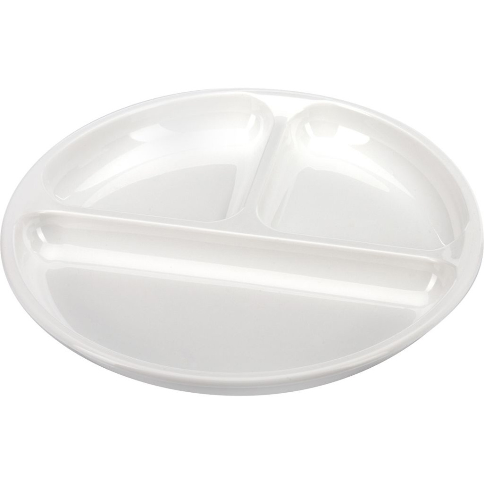 Tallerken i plast med tre rom, 25 cm - Westmark i gruppen Borddekking / Tallerkener, Skåler & Fat / Tallerken hos The Kitchen Lab (2190-32132)