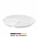 Tallerken i plast med tre rom, 25 cm - Westmark Tallerken i plast med tre rom, 25 cm - Westmark