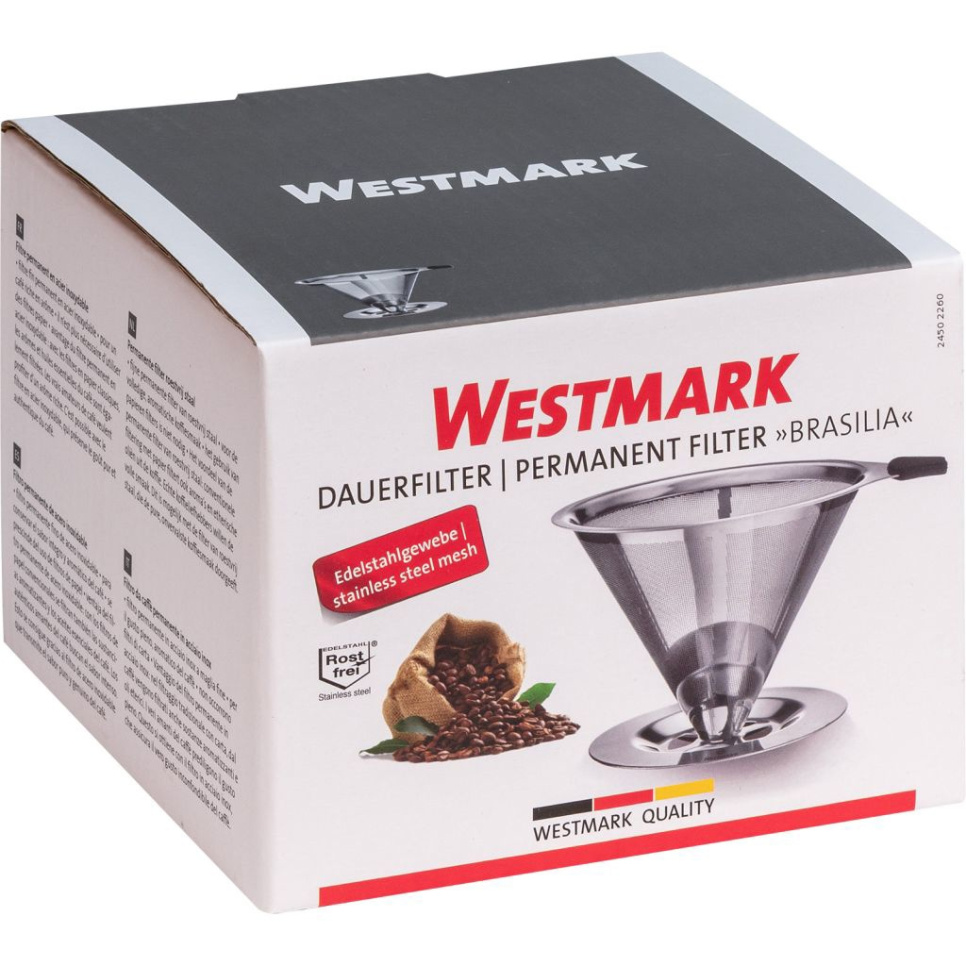 Manuell kaffetrakter med permanent filter - Westmark Manuell kaffetrakter med permanent filter - Westmark