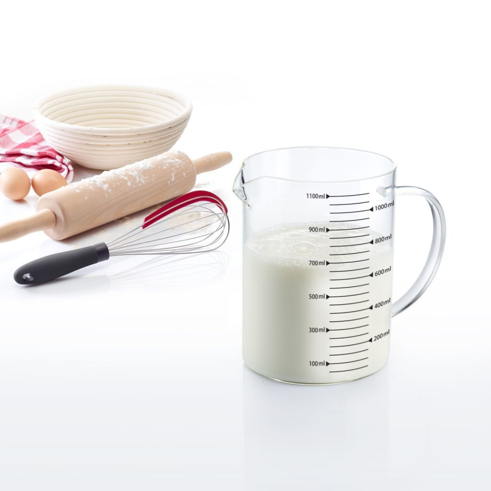 Målekanne i glass, 1,1 L - Westmark Målekanne i glass, 1,1 L - Westmark