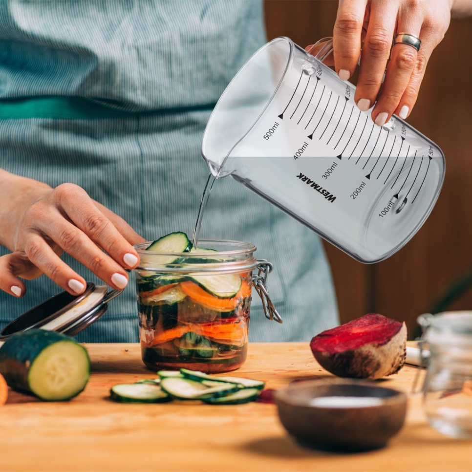 Målekanne i glass, 0,5 L - Westmark Målekanne i glass, 0,5 L - Westmark