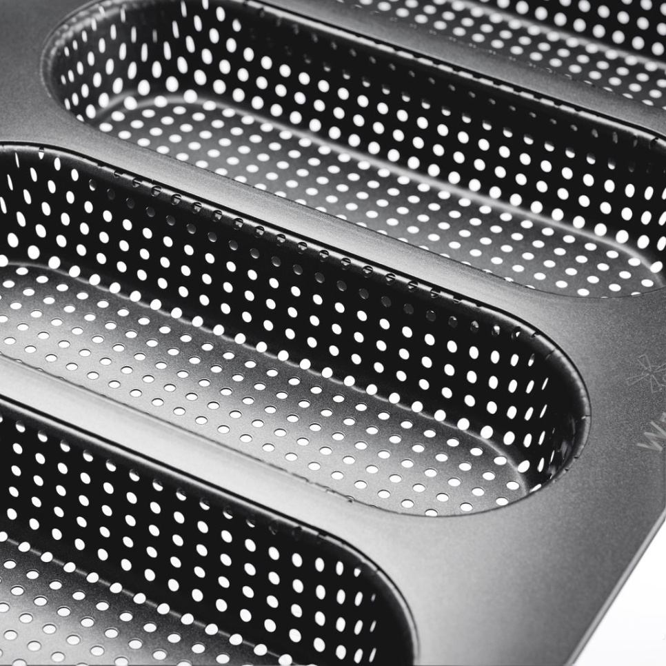 Perforert bakeform til minibaguetter, non-stick - Westmark Perforert bakeform til minibaguetter, non-stick - Westmark
