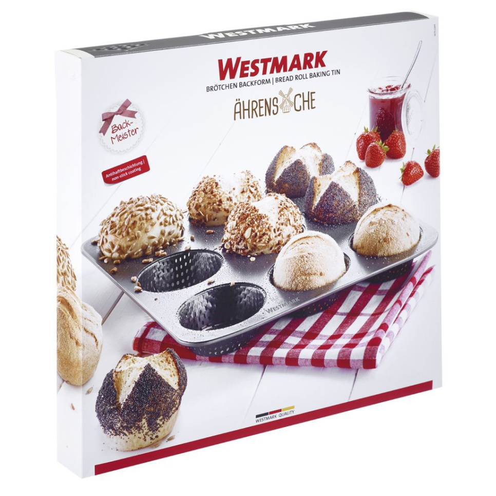 Perforert bakeform til konvoluttbrød, non-stick - Westmark