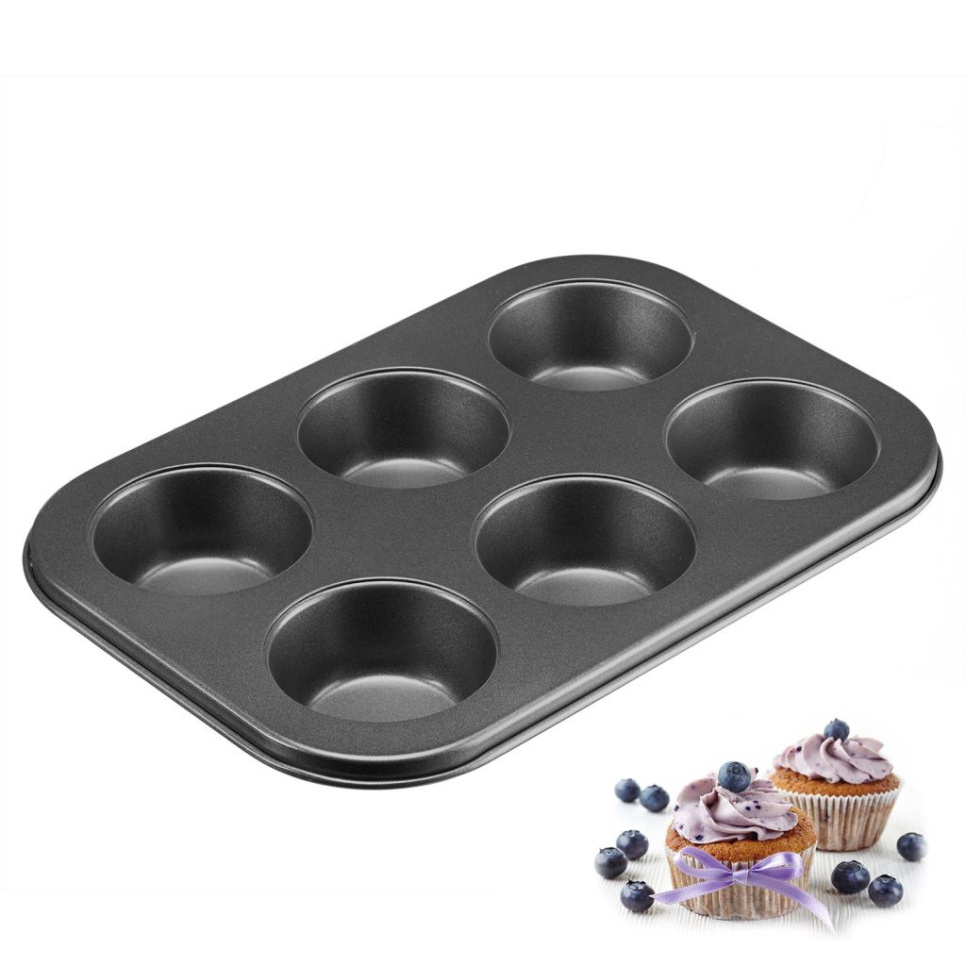 Muffinsform til seks muffins, non-stick - Westmark Muffinsform til seks muffins, non-stick - Westmark