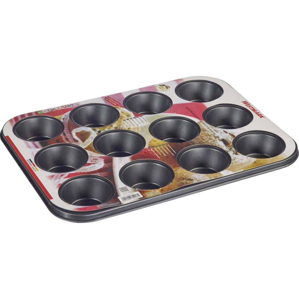 Muffinsform til tolv muffins, non-stick - Westmark Muffinsform til tolv muffins, non-stick - Westmark