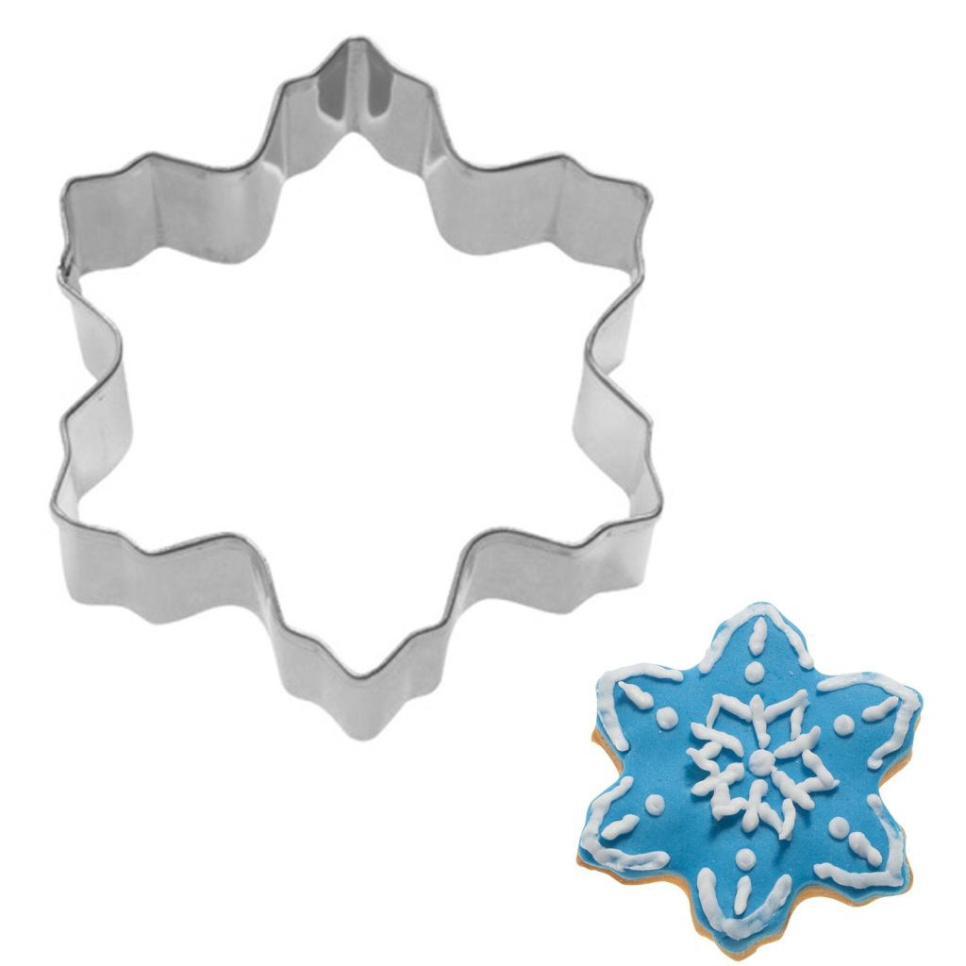 Pepperkakeform, Snøfnugg, 6 cm - Westmark Pepperkakeform, Snøfnugg, 6 cm - Westmark