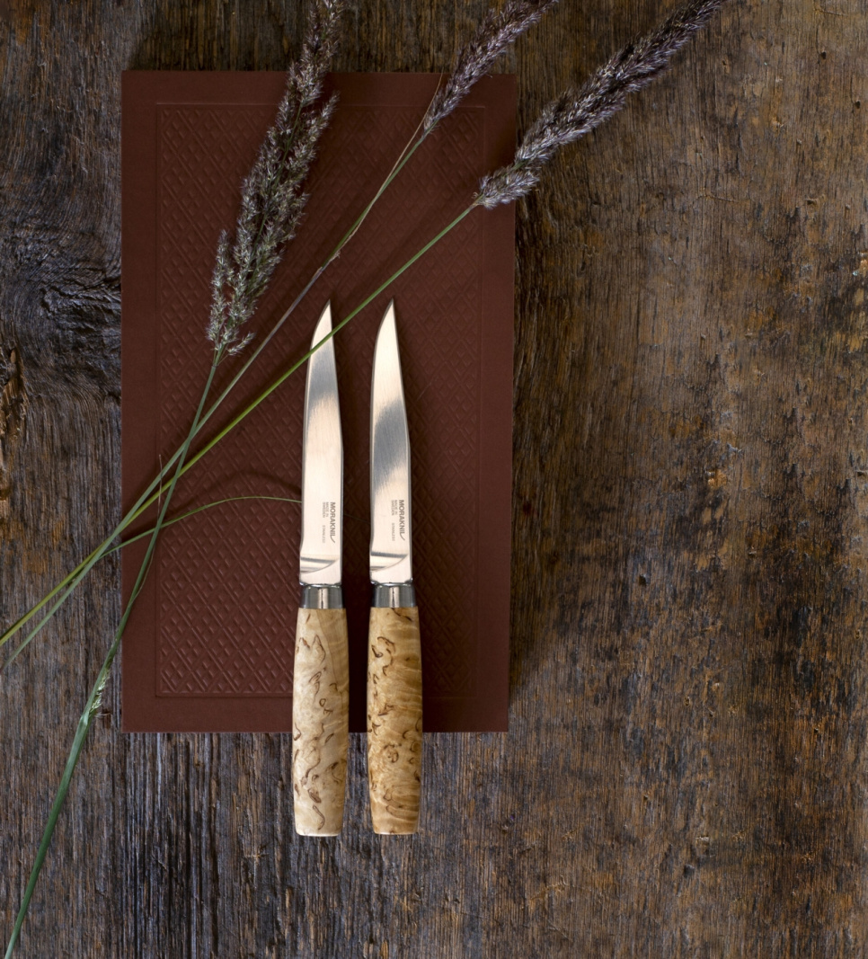 Stekekniv i gaveeske, 4 stk, Masur - Morakniv