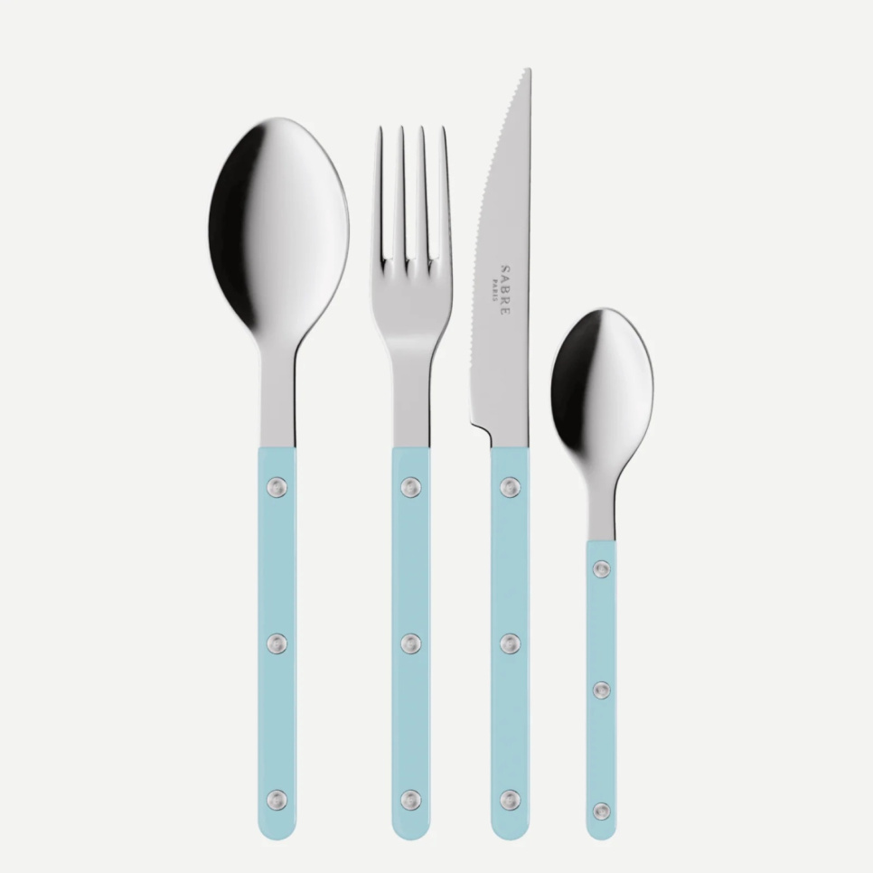 Bestikksett, 24 deler, Bistrot, Pastel Blue - Sabre Paris i gruppen Borddekking / Bestikk / Bestikksett hos The Kitchen Lab (2195-30322)