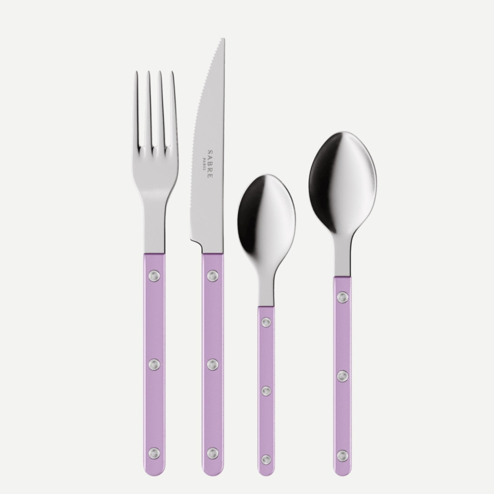 Bestikksett, 24 deler, Bistrot Pearly, Lilac - Sabre Paris i gruppen Borddekking / Bestikk / Bestikksett hos The Kitchen Lab (2195-32324)