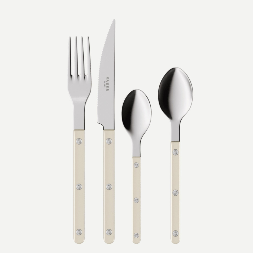 Bestikksett, 24 deler, Bistrot Pearly, Pearl - Sabre Paris i gruppen Borddekking / Bestikk / Bestikksett hos The Kitchen Lab (2195-32328)