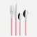 Bestikksett, 24 deler, Bistrot Pearly, Soft pink - Sabre Paris
