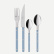 Bestikksett, 4 deler, Bistrot Pearly, Light blue - Sabre Paris