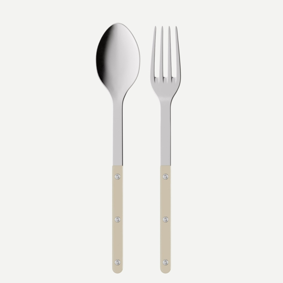 Serveringsbestikk, Bistrot, Light kaki - Sabre Paris i gruppen Borddekking / Bestikk / Serveringsbestikk hos The Kitchen Lab (2195-32526)