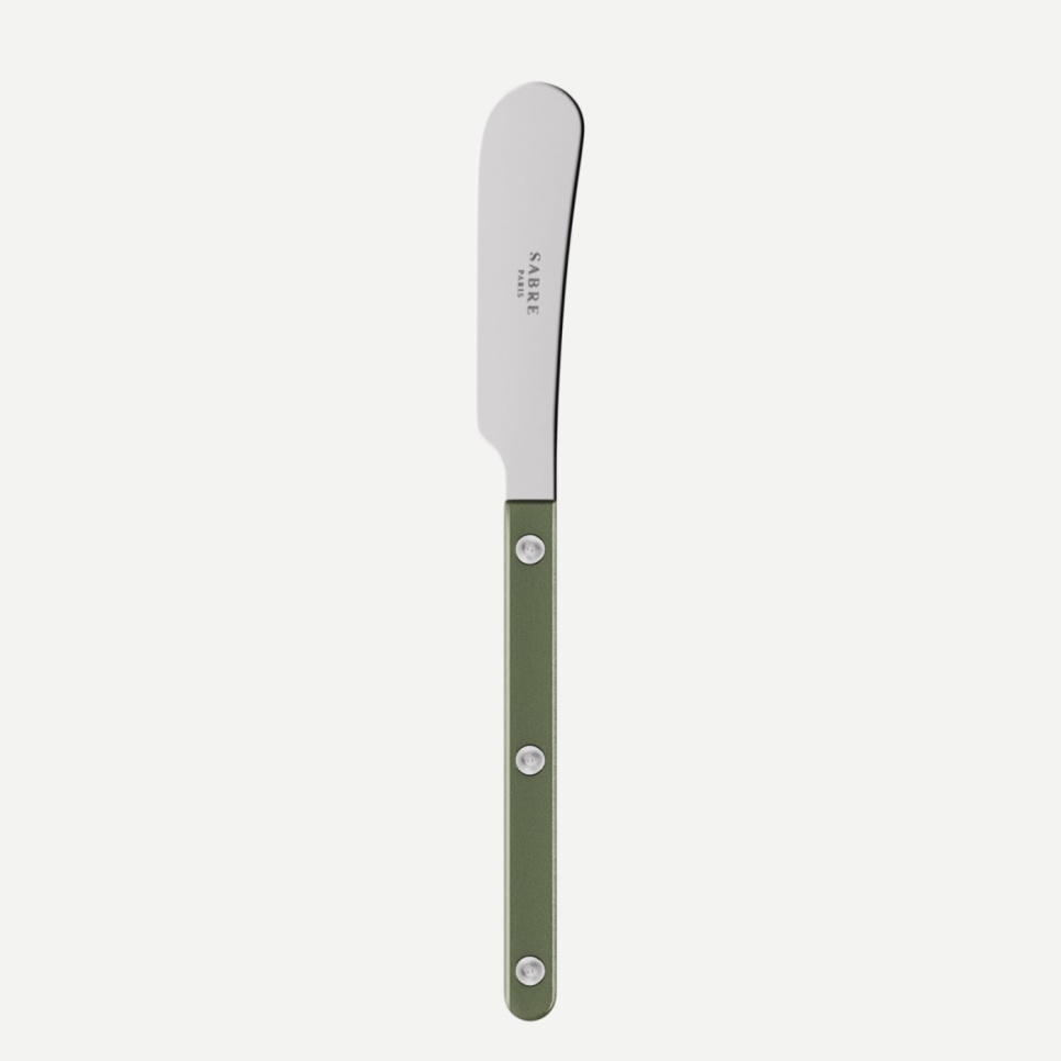 Smørkniv, Bistrot Pearly, Dark green - Sabre Paris i gruppen Borddekking / Bestikk / Smørkniver hos The Kitchen Lab (2195-32543)