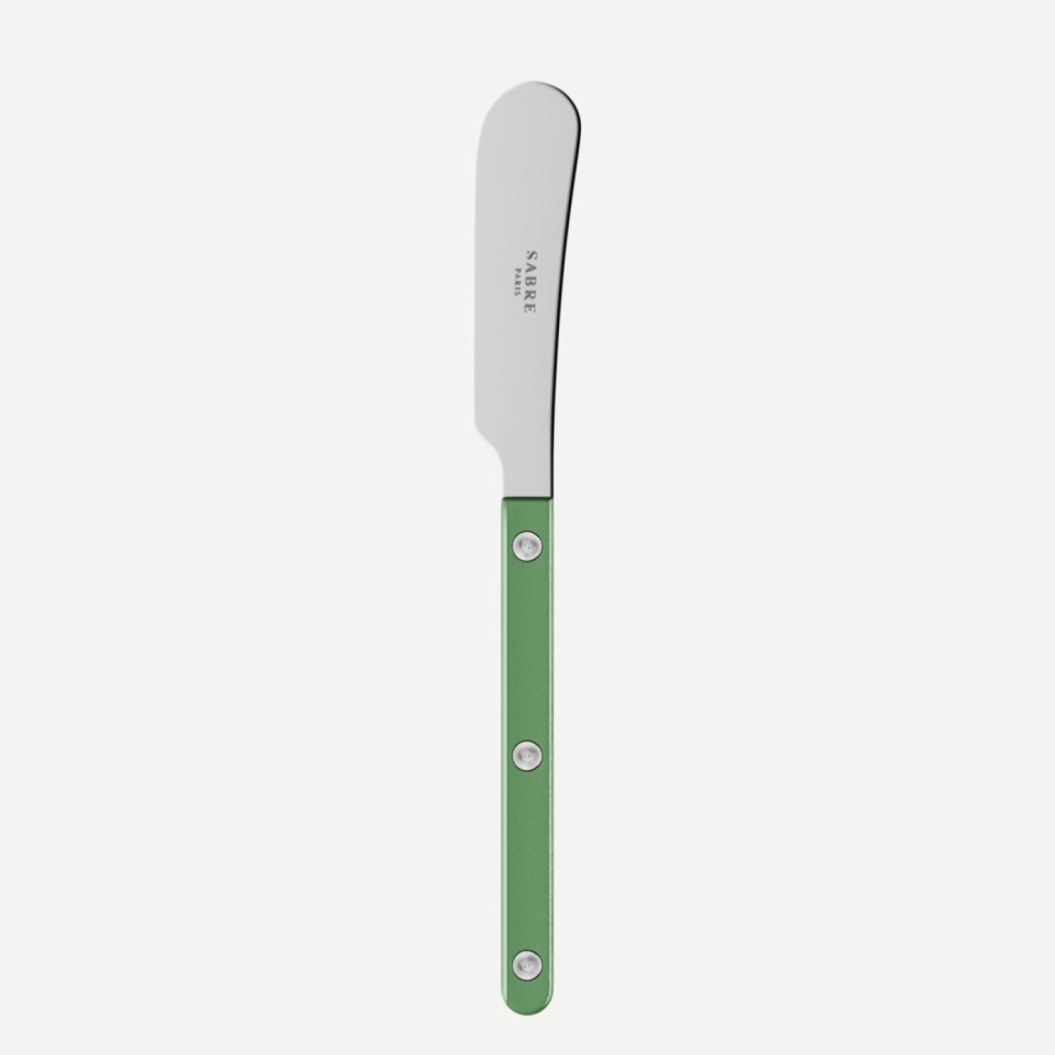 Smørkniv, Bistrot Pearly, Garden green - Sabre Paris i gruppen Borddekking / Bestikk / Smørkniver hos The Kitchen Lab (2195-32545)