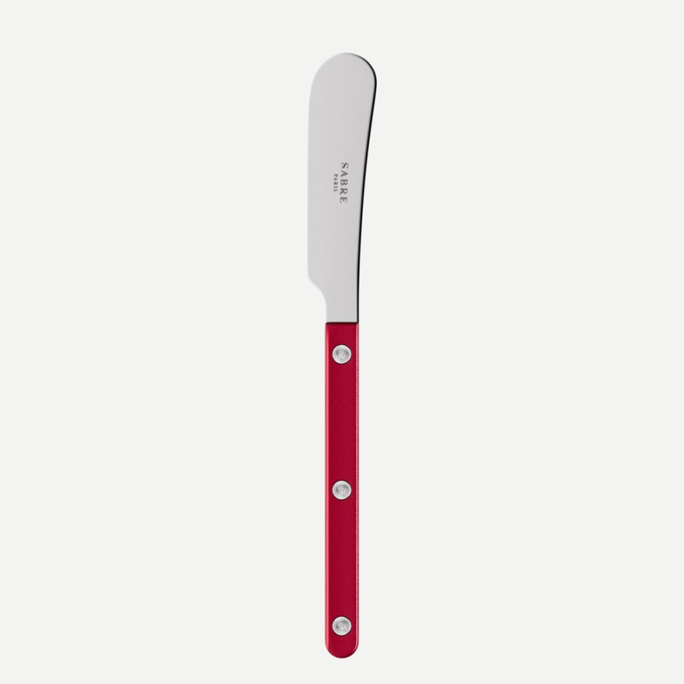 Smørkniv, Bistrot Pearly, Red - Sabre Paris i gruppen Borddekking / Bestikk / Smørkniver hos The Kitchen Lab (2195-32556)