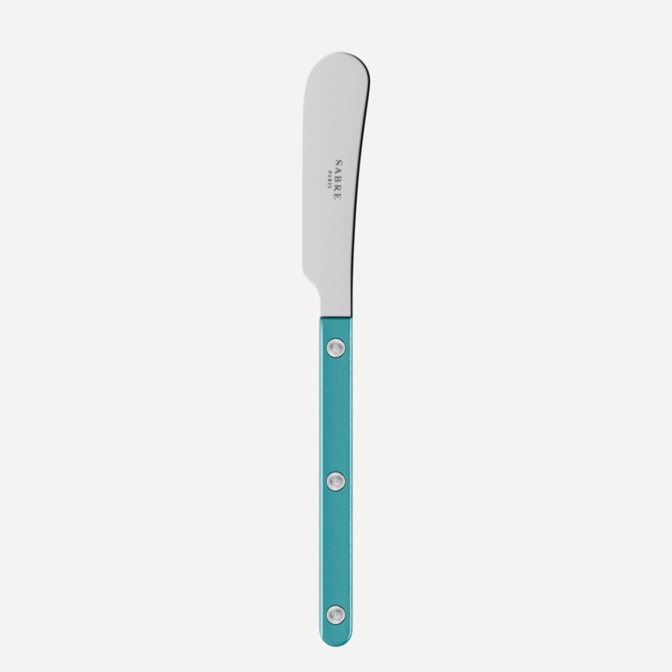 Smørkniv, Bistrot Pearly, Turquoise - Sabre Paris i gruppen Borddekking / Bestikk / Smørkniver hos The Kitchen Lab (2195-32559)