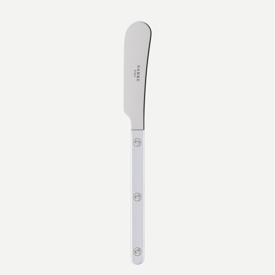 Smørkniv, Bistrot Pearly, White - Sabre Paris i gruppen Borddekking / Bestikk / Smørkniver hos The Kitchen Lab (2195-32560)