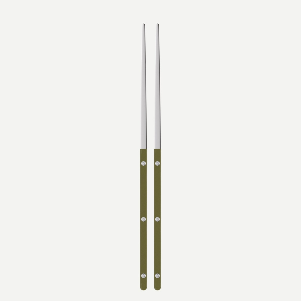 Spisepinner, Bistrot, Green fern - Sabre Paris i gruppen Borddekking / Bestikk / Spisepinner hos The Kitchen Lab (2195-32696)