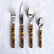 Bestikksett, 4 deler, Bistrot Tortoise - Sabre Paris