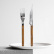 Bestikksett, 24 deler, Bistrot Teak - Sabre Paris