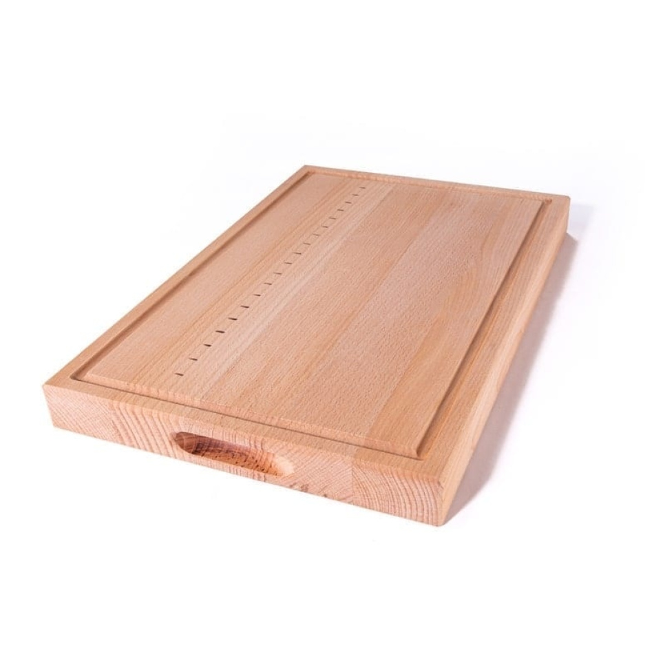 Trancherbrett i bøk, med mål - AT-Line i gruppen Matlaging / Kjøkkenutstyr / Skjærebrett hos The Kitchen Lab (2212-36585)