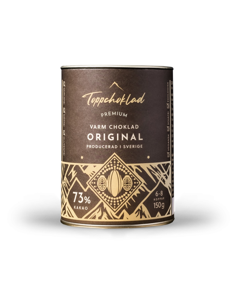 Powder for hot chocolate, Original, 150g - Toppchoklad i gruppen Matlaging / Kolonial hos The Kitchen Lab (2214-32986)