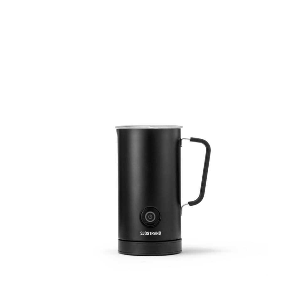 Melkeskummer, Svart - Sjöstrand i gruppen Te og kaffe / Kaffetilbehør / Melkeskummer hos The Kitchen Lab (2237-31696)