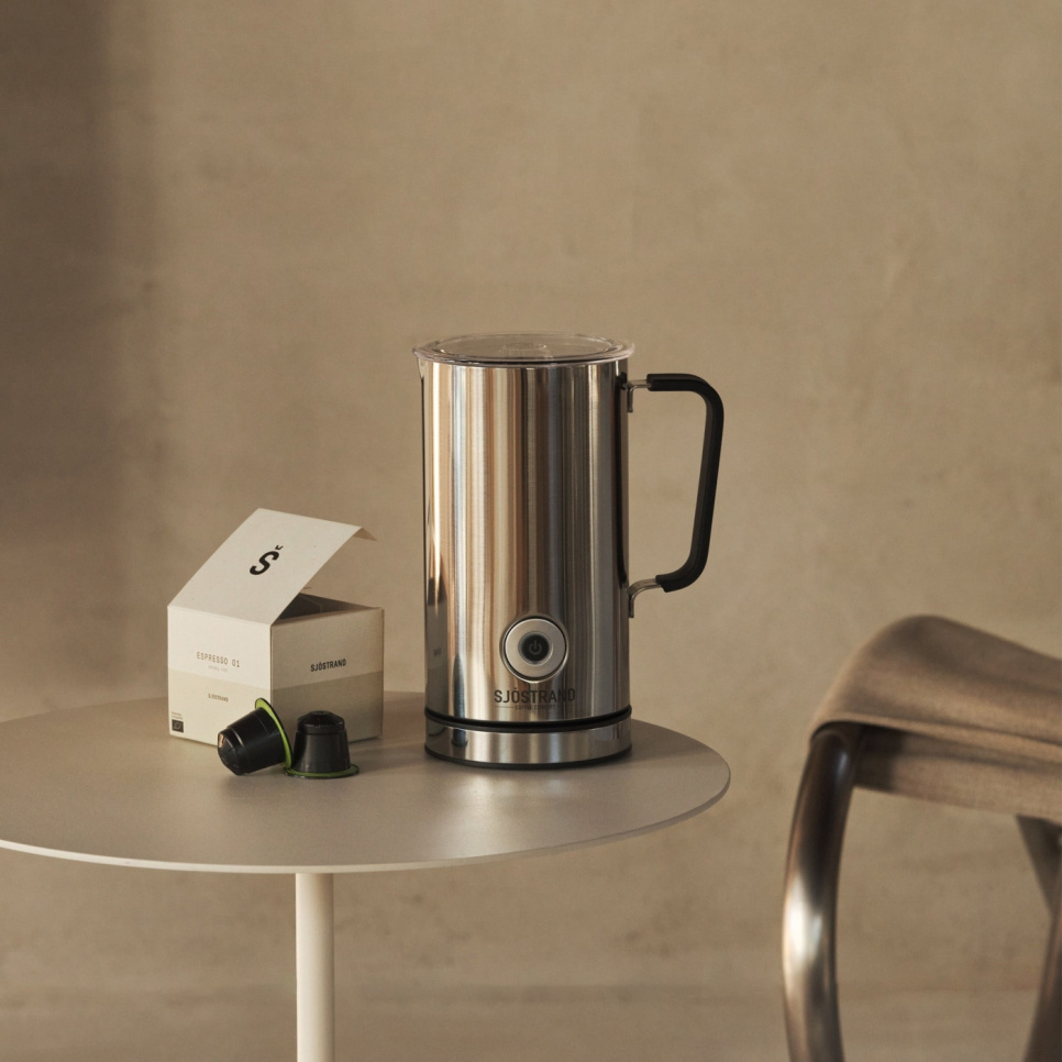 Melkeskummer, rustfritt stål - Sjöstrand Melkeskummer, rustfritt stål - Sjöstrand