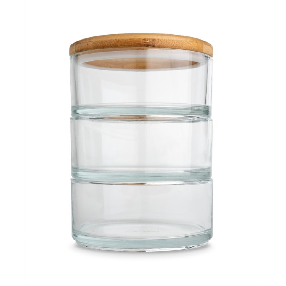 Ooni Stack, Stabelbare mis en place-skåler i glass - Ooni i gruppen Matlaging / Kjøkkenutstyr / Mise en place hos The Kitchen Lab (2239-31724)
