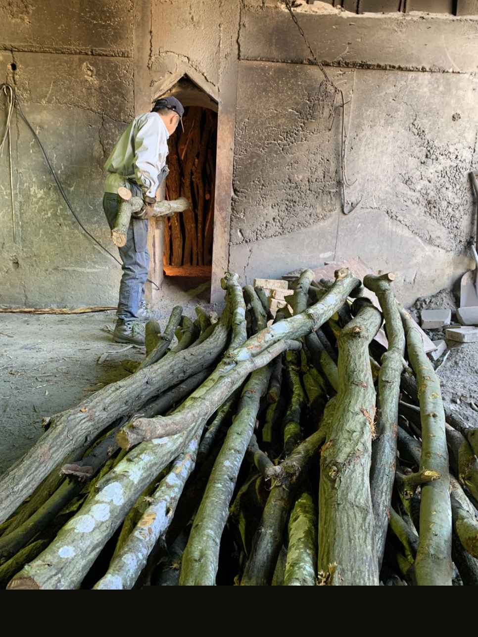 Trekull, Kishu-Binchotan av eik fra Ubamegashi, ca. 1 kg - Kisyu Sumikobo