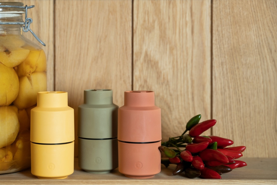 Pepperkvern Billund, 12 cm - Crushgrind - Paprika