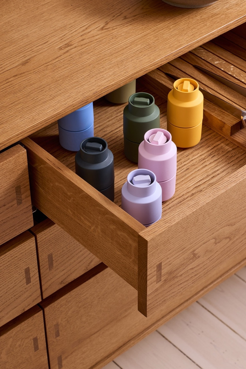 Pepperkvern Billund, 12 cm - Crushgrind - Parsley