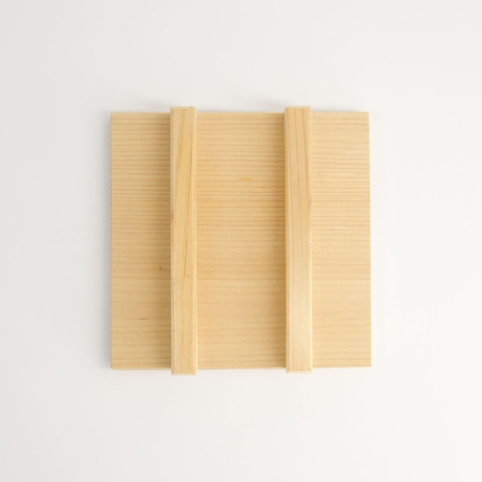 Lokk til japansk omelettpanne, 18 x 18 cm