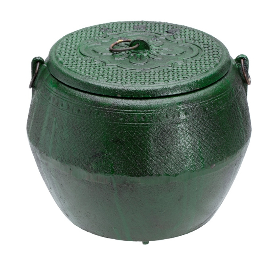 Beholdere for slokking og oppbevaring av binchotan