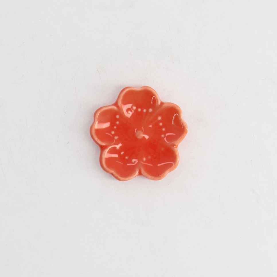 Støtte for spisepinner, Sakura - Oransje