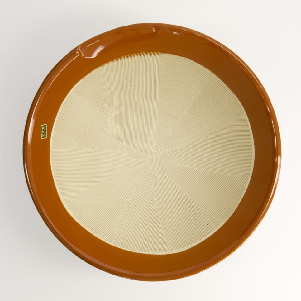 Japansk morter, Suribachi, brun 27 cm