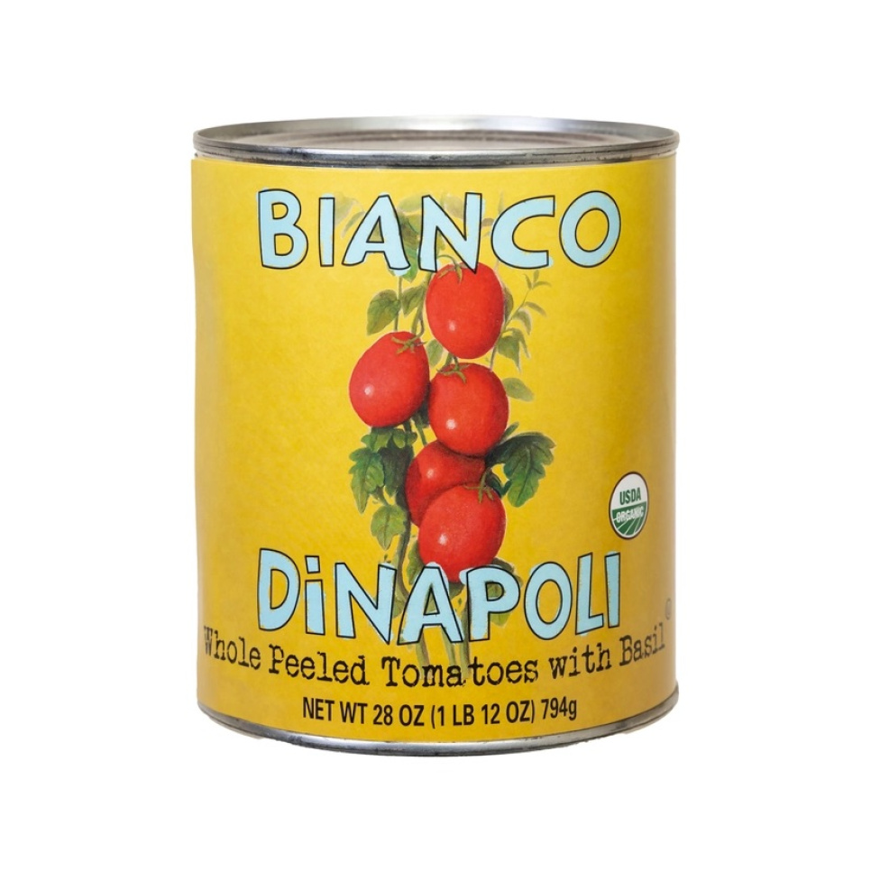 Whole peeled tomatoes, 794 g - Bianco DiNapoli i gruppen Matlaging / Kolonial hos The Kitchen Lab (2253-33056)