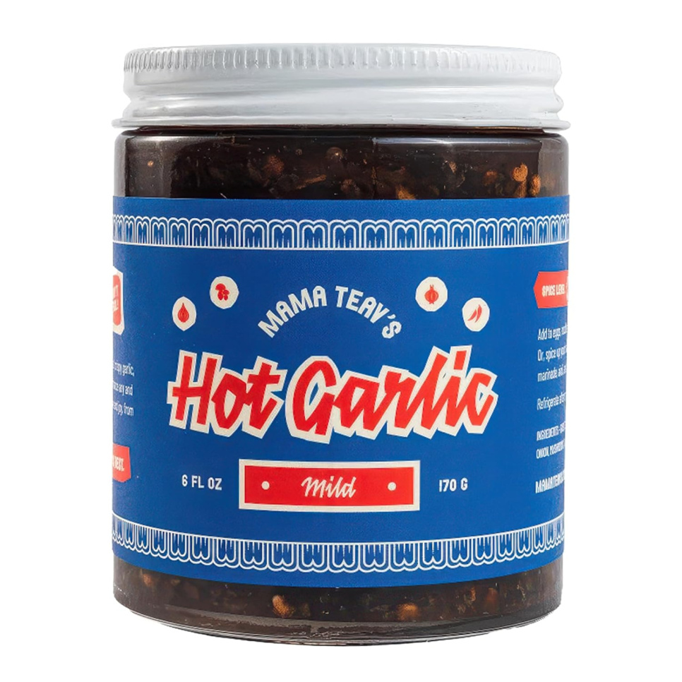 Mama Teav\'s Hot Garlic Chili Crisp (Mild), 170 g i gruppen Matlaging / Kolonial hos The Kitchen Lab (2253-33184)