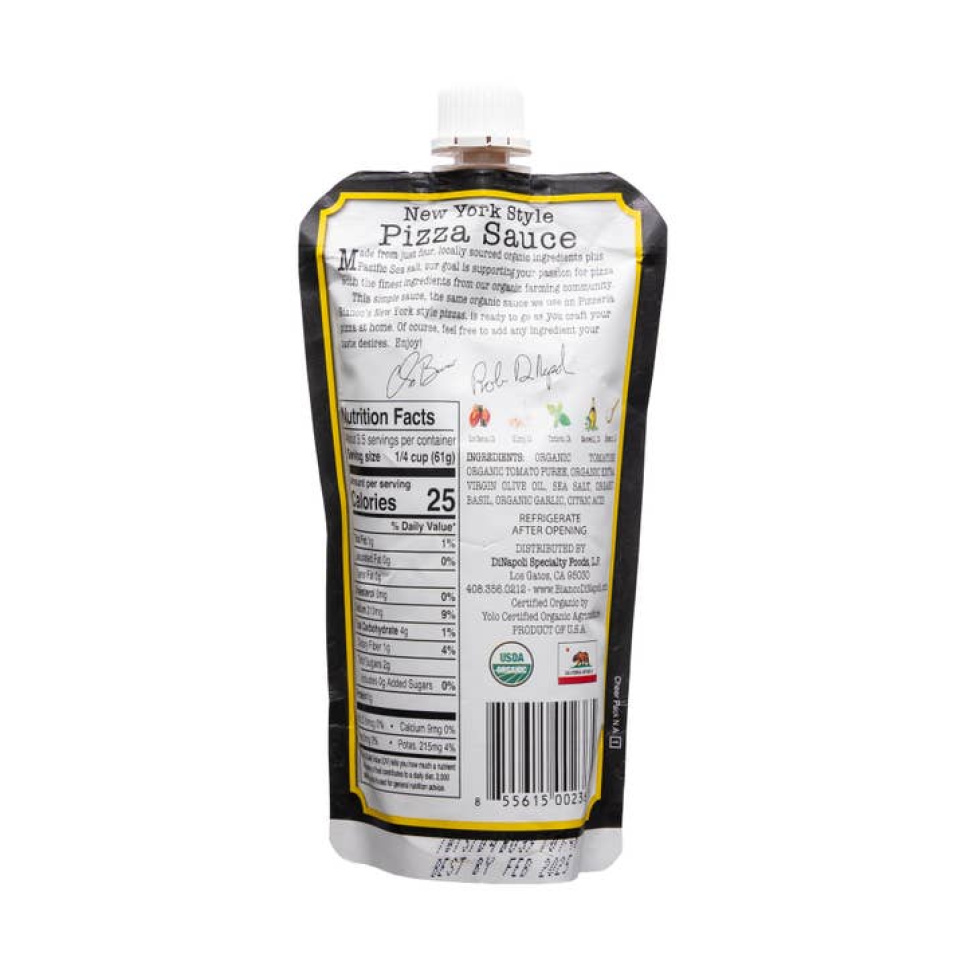 Pizzasaus, New York-stil, 227 g - Bianco DiNapoli